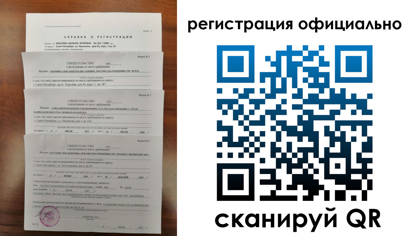 временная регистрация адрес в Пушкино